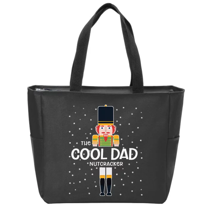 Cool Dad Nutcracker Family Matching Funny Gift Pajama Zip Tote Bag