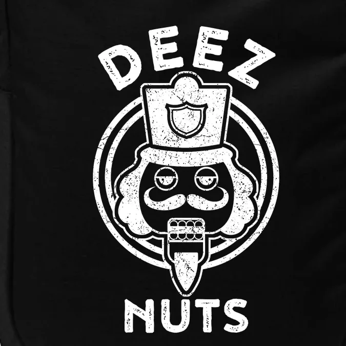 Christmas Deez Nuts Nutcracker Funny Impact Tech Backpack