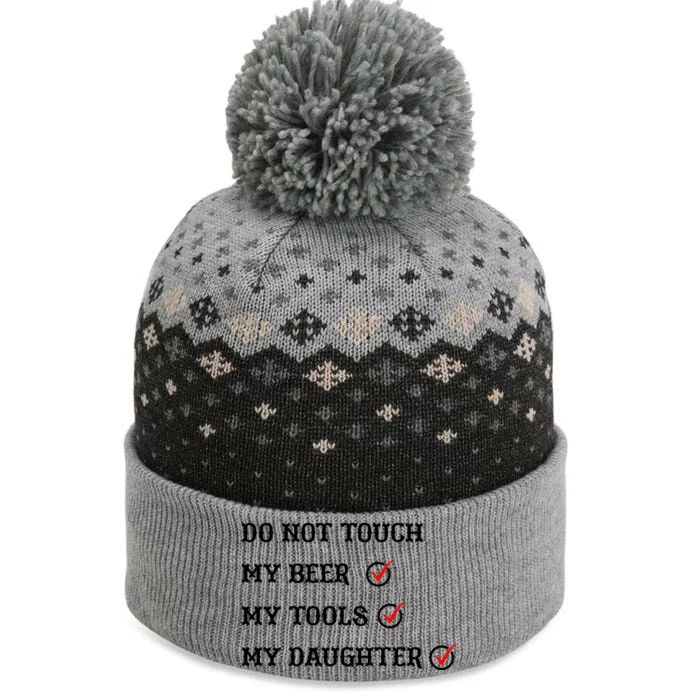 Cds Do Not Touch The Baniff Cuffed Pom Beanie