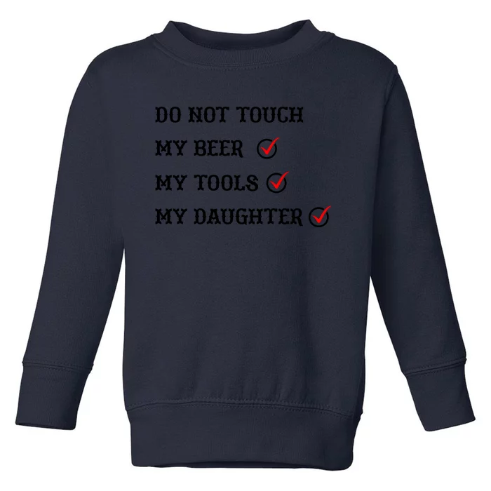 Cds Do Not Touch Toddler Sweatshirt