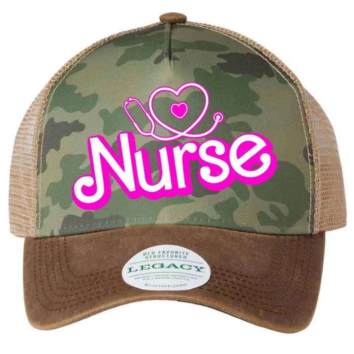 Cute Doll Nurse Legacy Tie Dye Trucker Hat