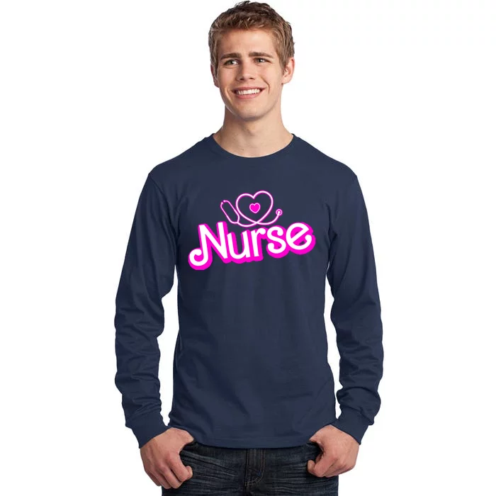 Cute Doll Nurse Tall Long Sleeve T-Shirt