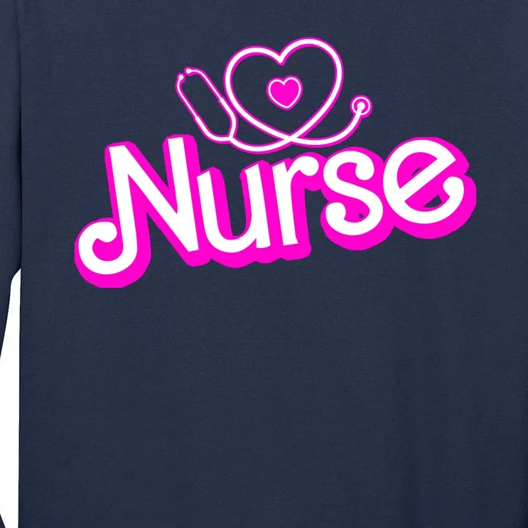 Cute Doll Nurse Tall Long Sleeve T-Shirt