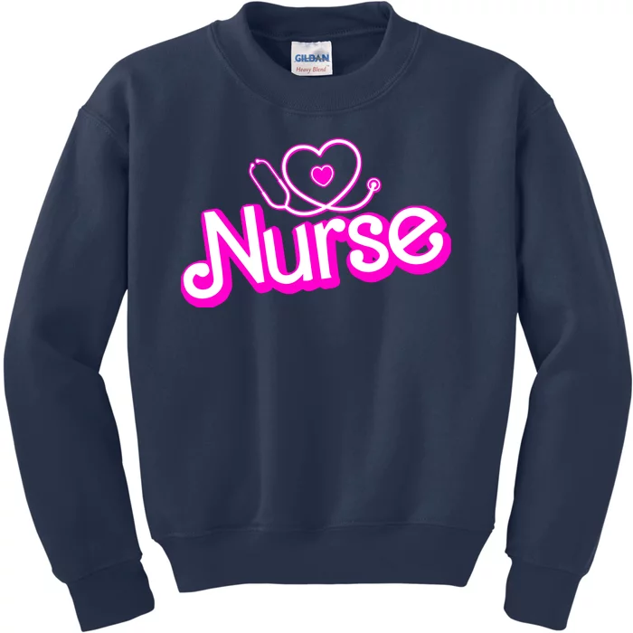 Cute Doll Nurse Kids Sweatshirt