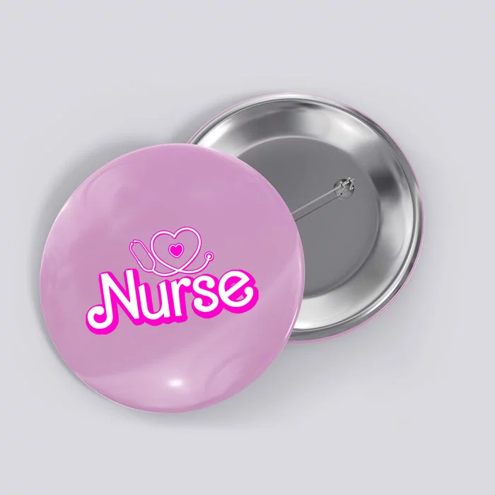 Cute Doll Nurse Button