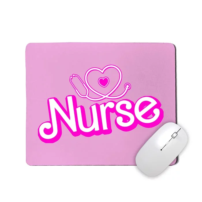 Cute Doll Nurse Mousepad