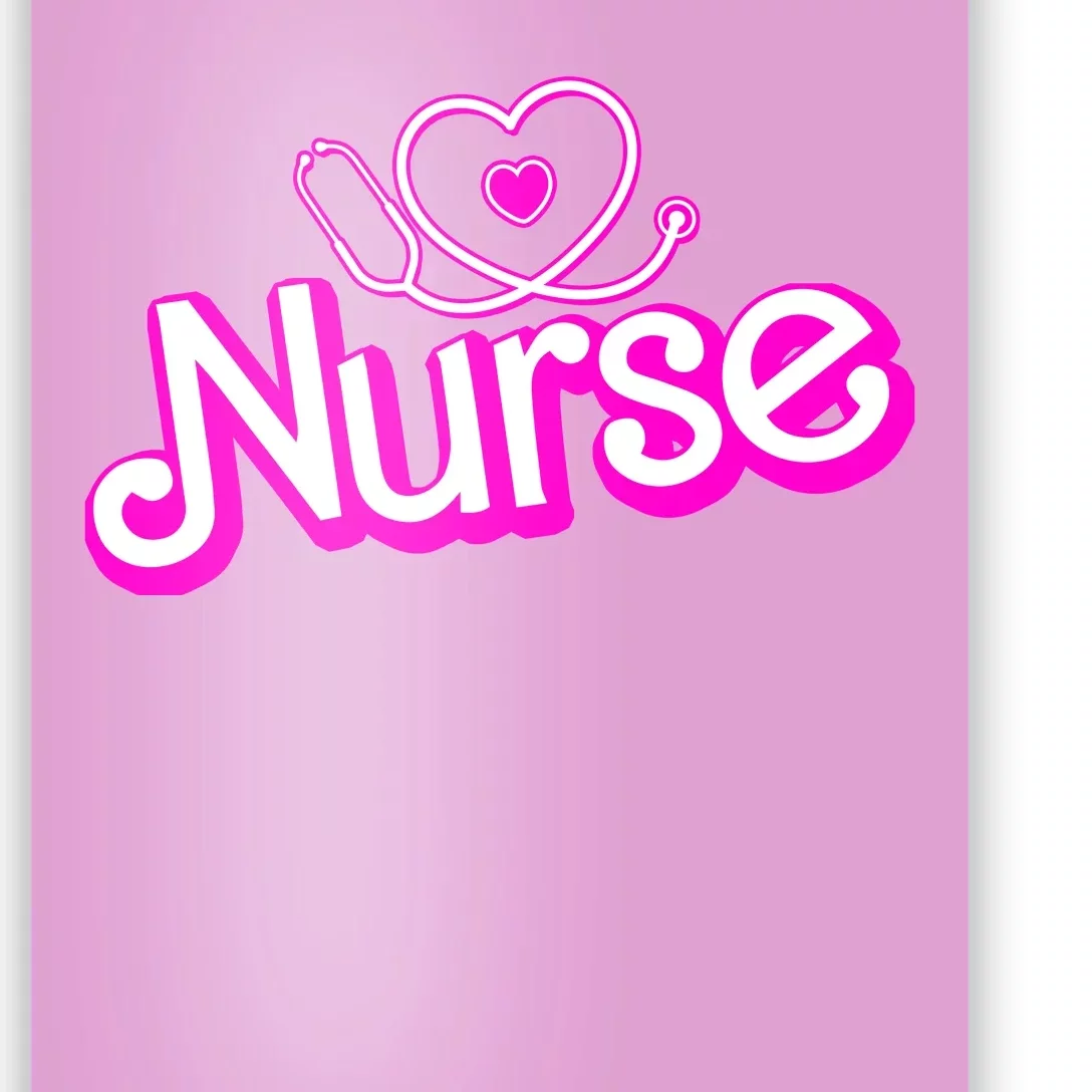 Cute Doll Nurse Poster