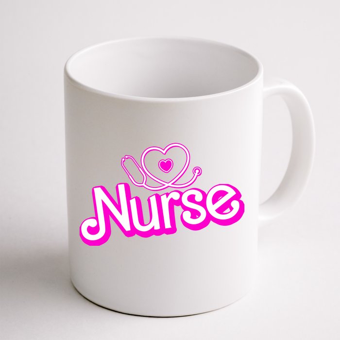 Cute Doll Nurse Front & Back Coffee Mug