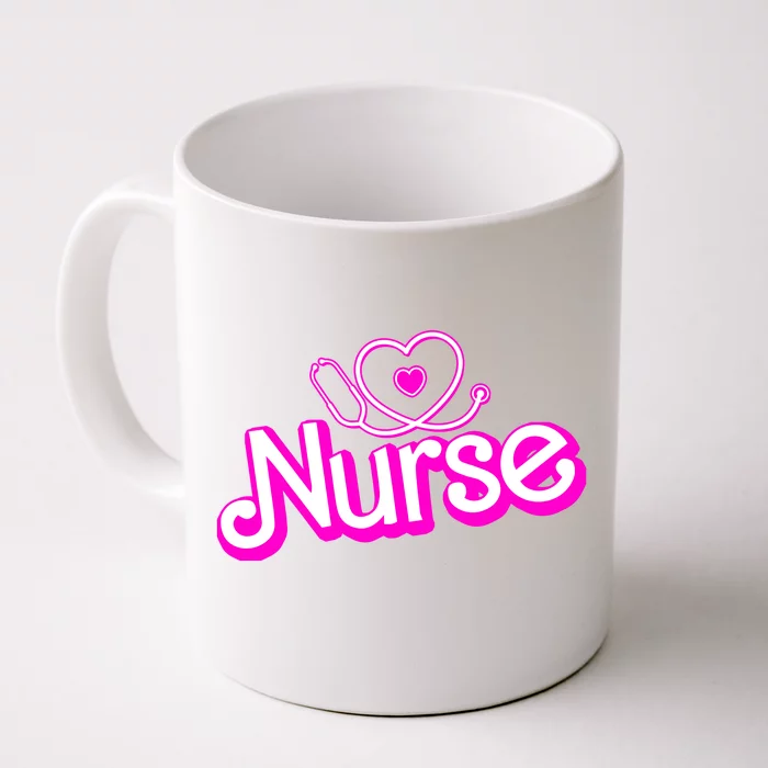 Cute Doll Nurse Front & Back Coffee Mug