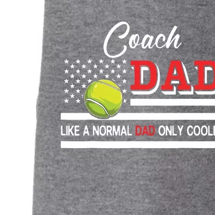 Coach Dad Normal Dad Only Cooler Costume Tennis Player Doggie 3-End Fleece Hoodie