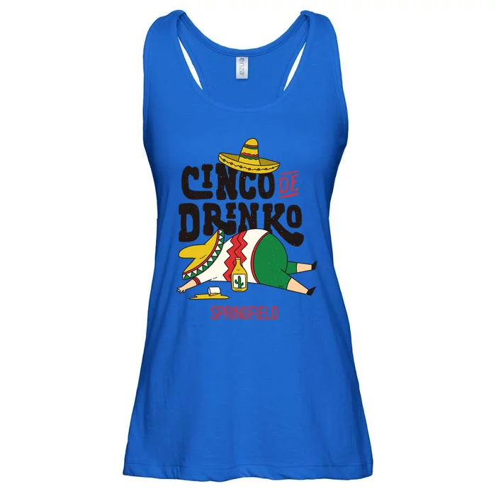 Cinco De O Fiesta On Cinco De Mayo In Springfield Gift Ladies Essential Flowy Tank