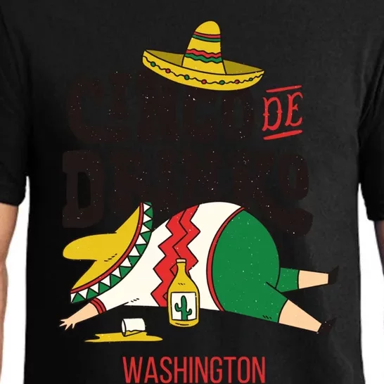 Cinco De O Fiesta On Cinco De Mayo In Washington Great Gift Pajama Set