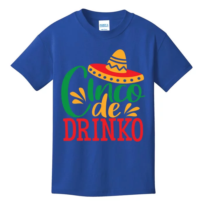 Cinco De O Mayo Mexican Fiesta Funny Ing Gift Kids T-Shirt