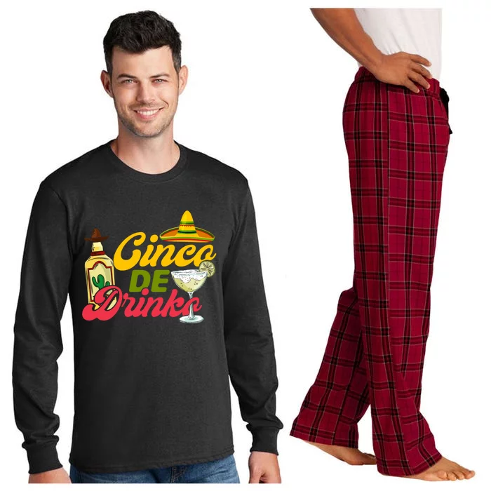 Cinco De O Mexican Fiesta Party Cinco De Mayo Funny Gift Long Sleeve Pajama Set