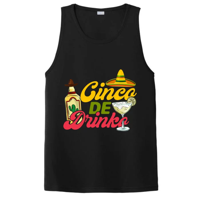 Cinco De O Mexican Fiesta Party Cinco De Mayo Funny Gift Performance Tank