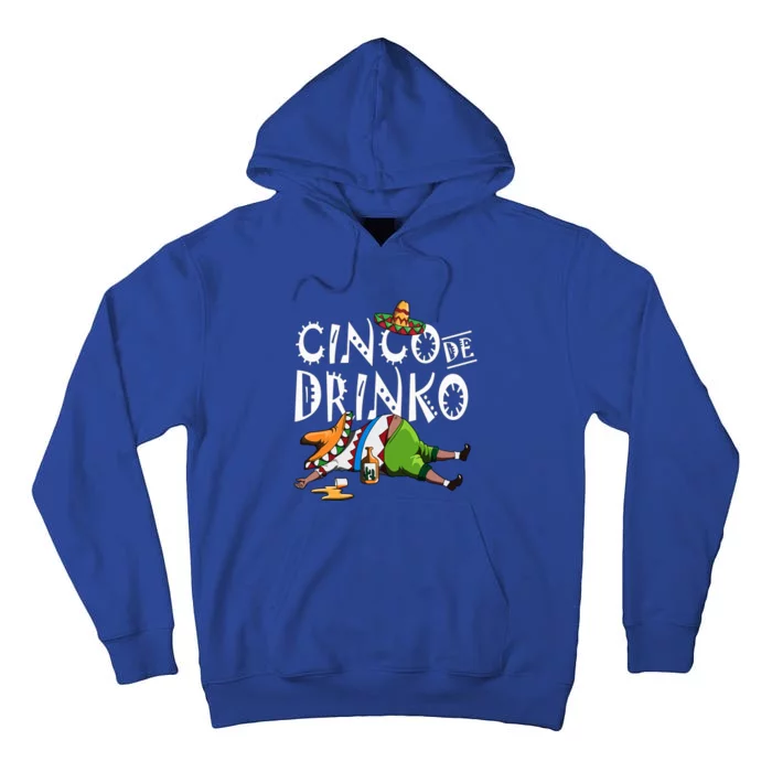 Cinco De O Mexican Sombrero Mustache Mexico Gift Tall Hoodie