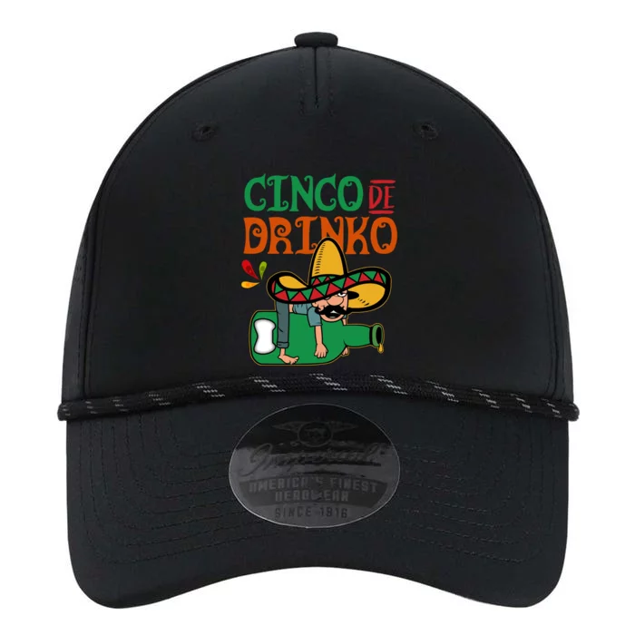 Cinco De O Mexican Sombrero Mustache Mexico Gift Performance The Dyno Cap