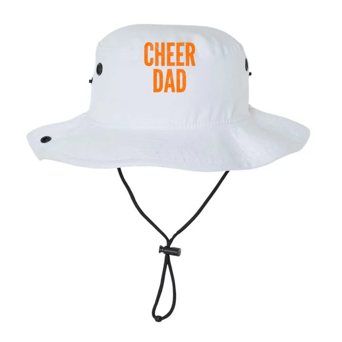 Cheer Dad Orange And Black Cheerleading Matching Parents Gift Legacy Cool Fit Booney Bucket Hat