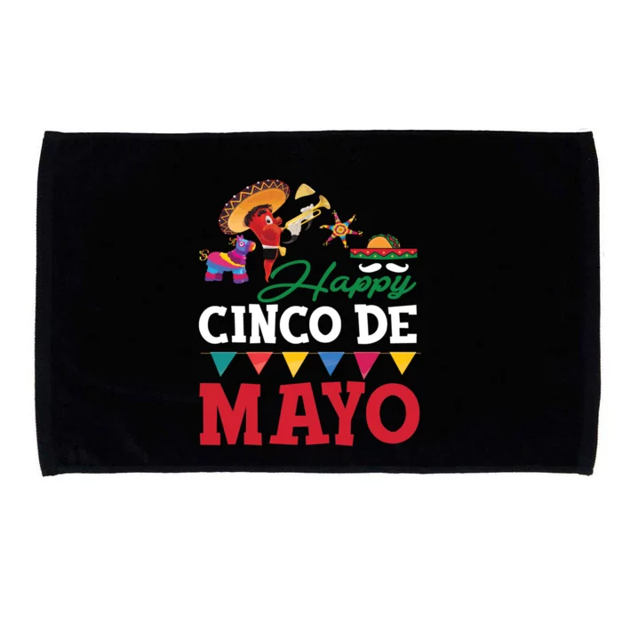 Cinco De O Gift Party Funny Cinco De Mayo Gift Microfiber Hand Towel