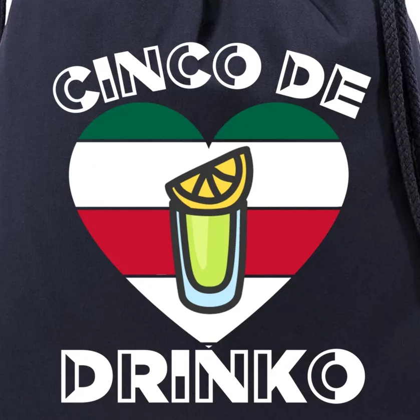 Cinco De O Gift Bartender De Mayo Tequila Lover Gift Drawstring Bag