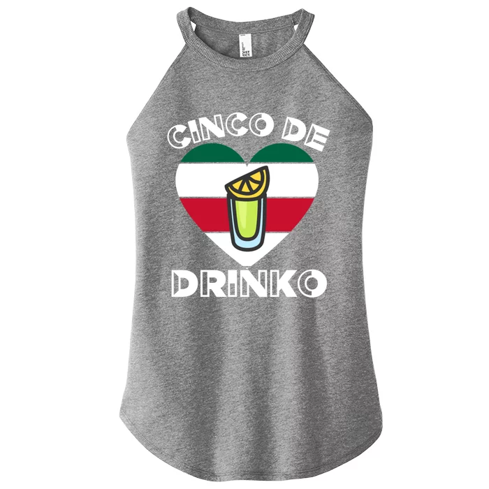 Cinco De O Gift Bartender De Mayo Tequila Lover Gift Women’s Perfect Tri Rocker Tank