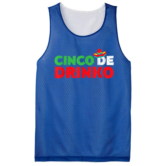 Cinco De O Gift Cinco De Mayo Party Gift Mesh Reversible Basketball Jersey Tank