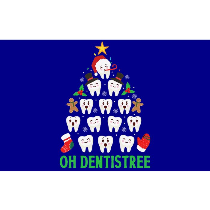 Christmas Dentist Oh Dentistree Funny Xmas Dental Bumper Sticker