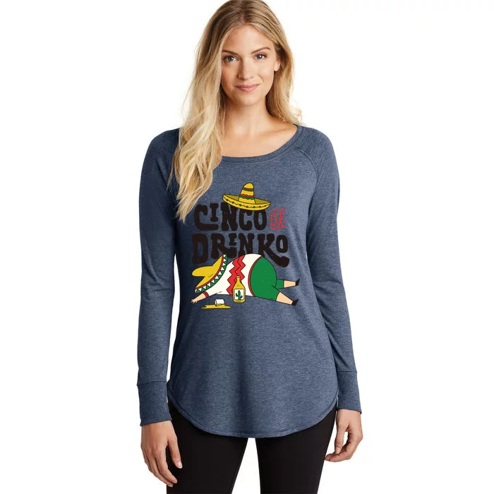 Cinco De O Cinco De Mayo Party Design Gift Women's Perfect Tri Tunic Long Sleeve Shirt