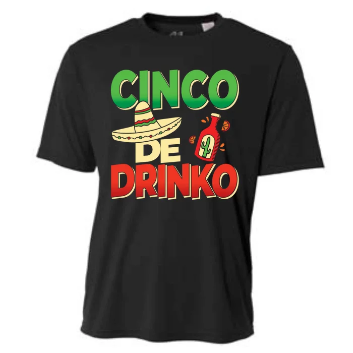 Cinco De O Cinco De Mayo Party Mexiko Gift Cooling Performance Crew T-Shirt