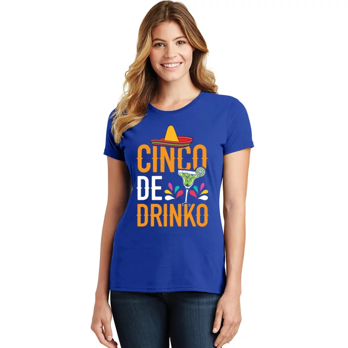 Cinco De O Design For Mexico Lovers Mexican Fiesta Gift Women's T-Shirt