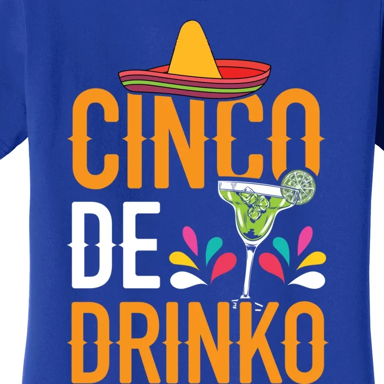 Cinco De O Design For Mexico Lovers Mexican Fiesta Gift Women's T-Shirt