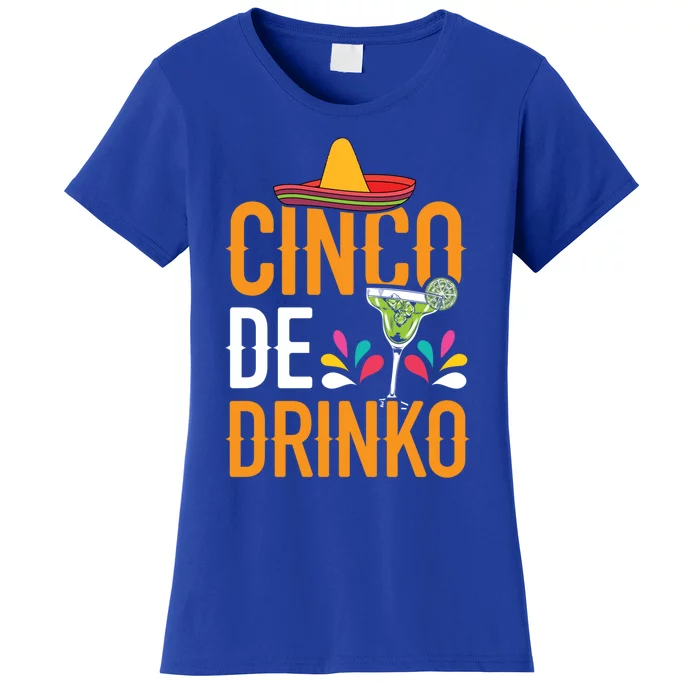 Cinco De O Design For Mexico Lovers Mexican Fiesta Gift Women's T-Shirt