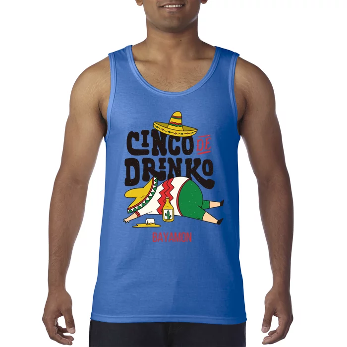 Cinco De O Fiesta On Cinco De Mayo In Bayamon Gift Tank Top