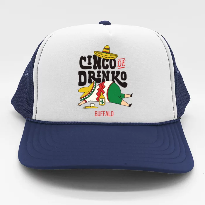 Cinco De O Fiesta On Cinco De Mayo In Buffalo Gift Trucker Hat