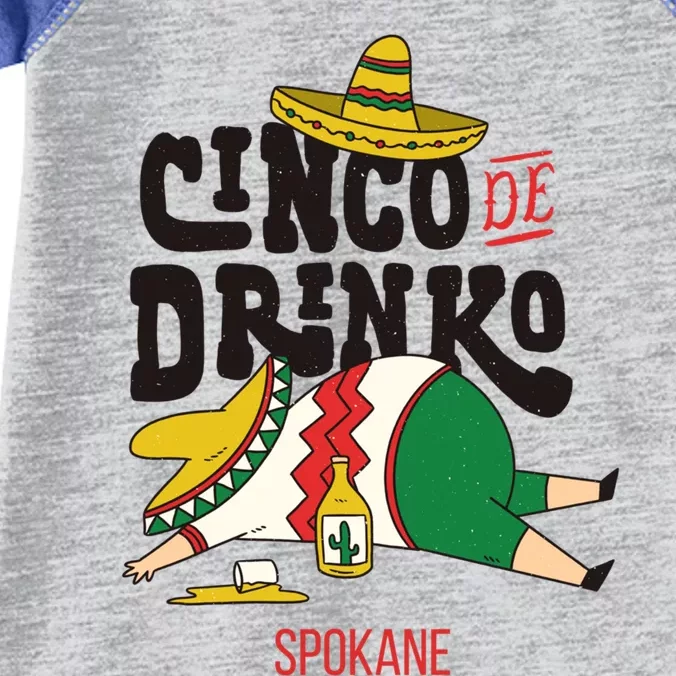 Cinco De O Fiesta On Cinco De Mayo In Spokane Gift Infant Baby Jersey Bodysuit