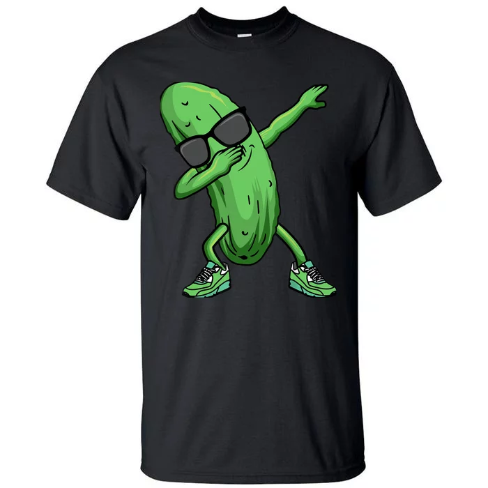 Cucumber Dabbing Pickle Dancing Lover Tall T-Shirt