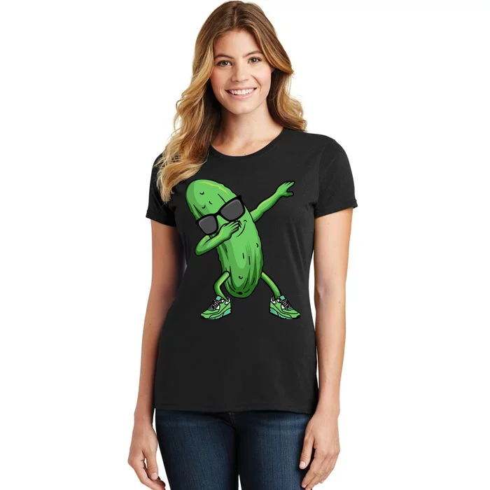 Cucumber Dabbing Pickle Dancing Lover Women's T-Shirt