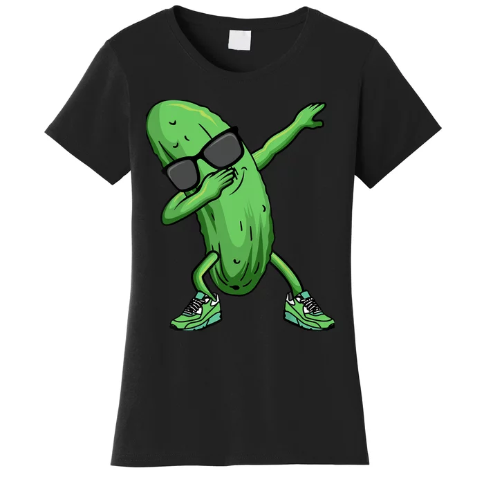 Cucumber Dabbing Pickle Dancing Lover Women's T-Shirt