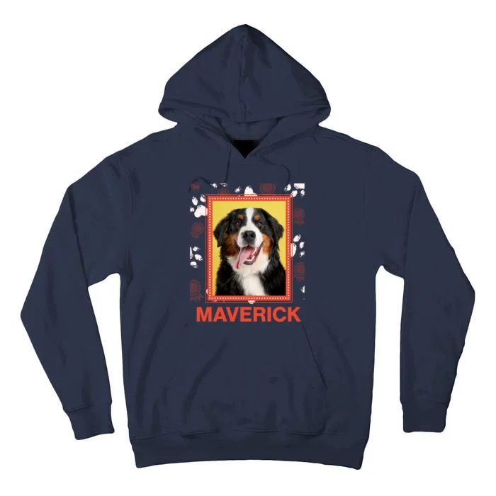 Custom Dog Pet Personalize Picture Photo Name Tall Hoodie