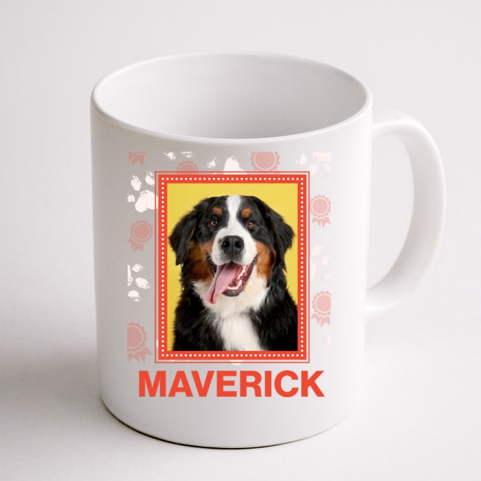 Custom Dog Pet Personalize Picture Photo Name Front & Back Coffee Mug