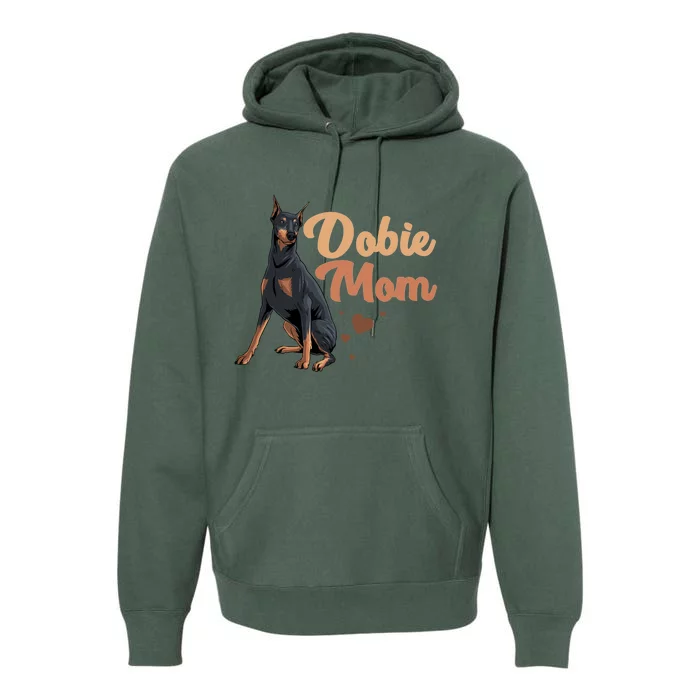 Cool Doberman Pinscher Dobie Lovers Premium Hoodie