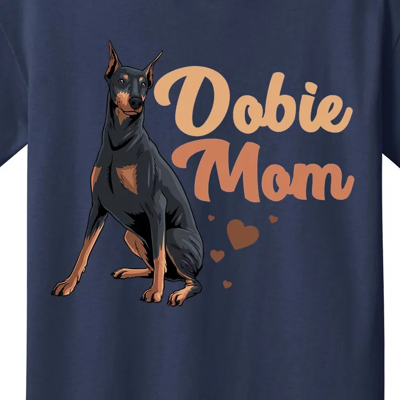 Cool Doberman Pinscher Dobie Lovers Kids T-Shirt