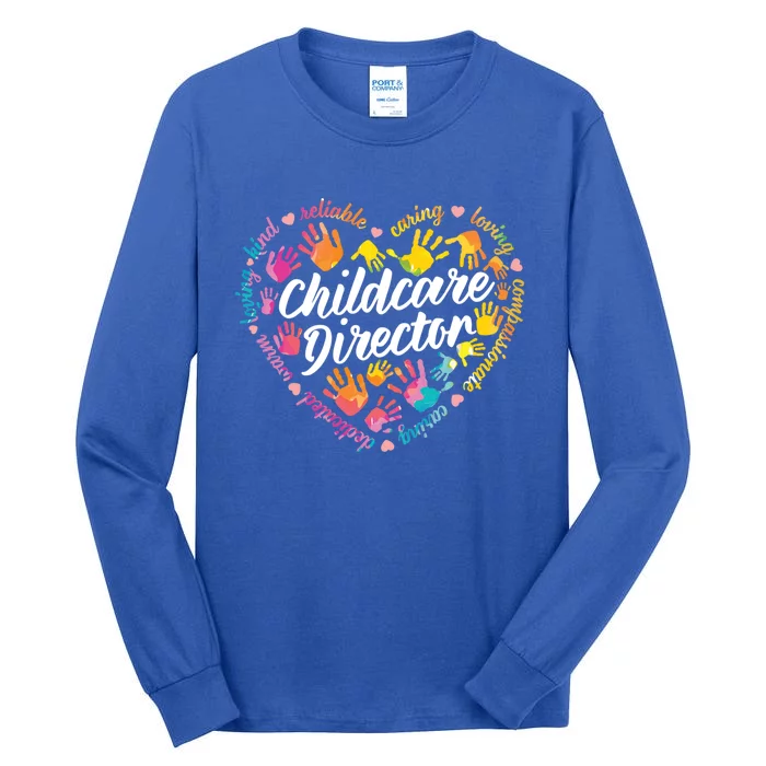 Care Director Profession Kindergarten Teachers Gift Tall Long Sleeve T-Shirt