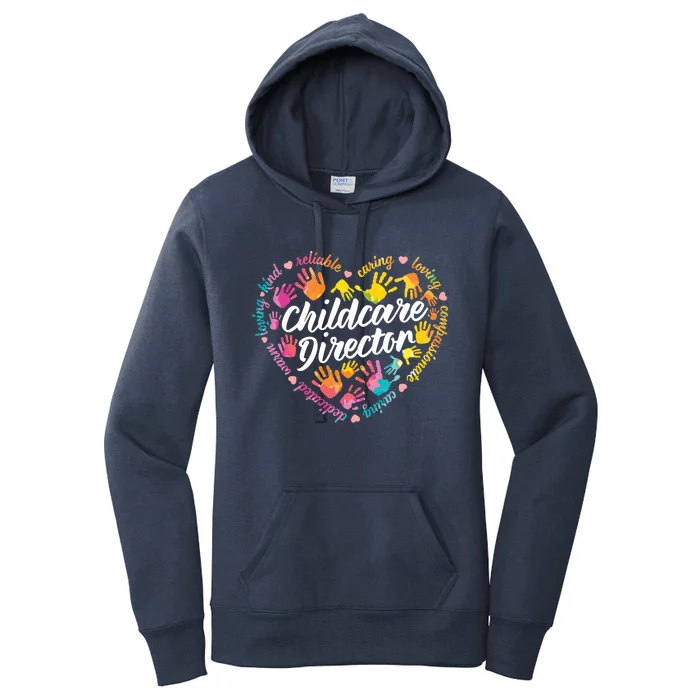 Care Director Profession Kindergarten Teachers Gift Women's Pullover Hoodie