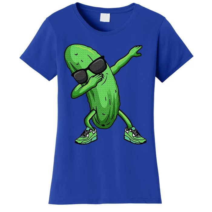 Cucumber Dabbing Pickle Dancing Lover Women's T-Shirt