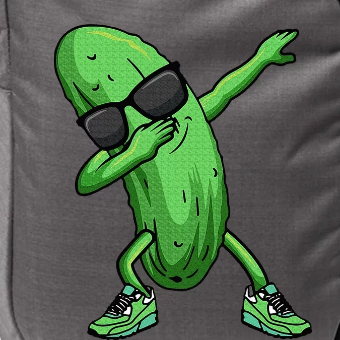 Cucumber Dabbing Pickle Dancing Lover Impact Tech Backpack