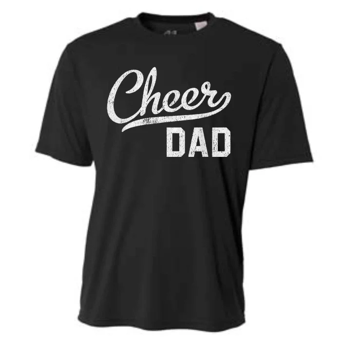 Cheer Dad Proud Cheerleading Dad Gift Cooling Performance Crew T-Shirt