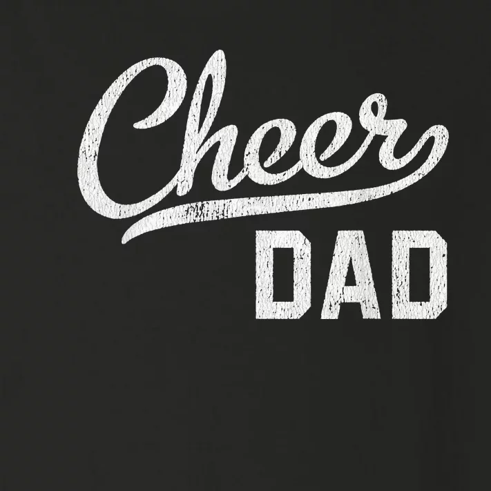 Cheer Dad Proud Cheerleading Dad Gift Toddler Long Sleeve Shirt