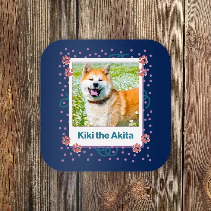 Custom Dog Pet Personalized Picture Coaster