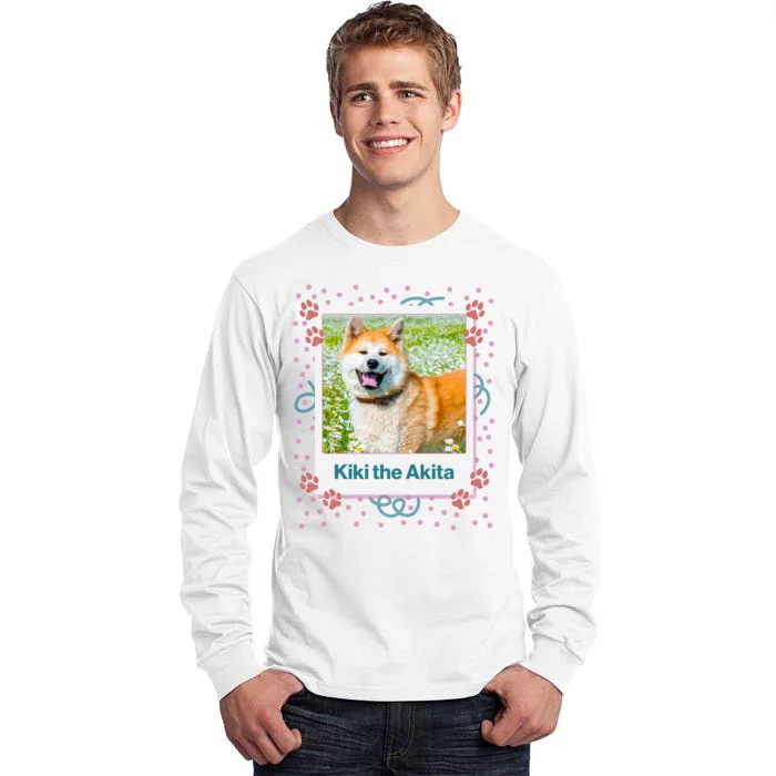 Custom Dog Pet Personalized Picture Tall Long Sleeve T-Shirt